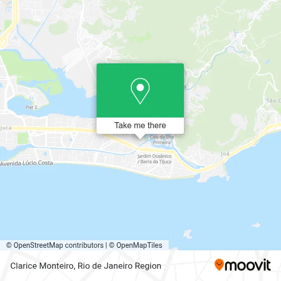 Clarice Monteiro map