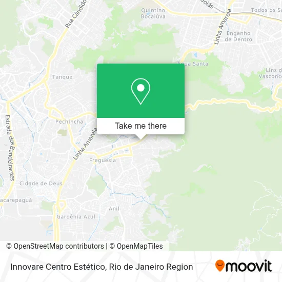 Innovare Centro Estético map