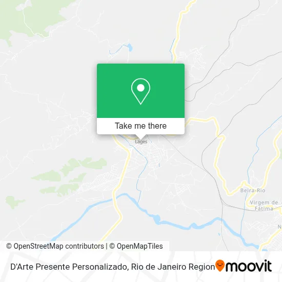 D'Arte Presente Personalizado map