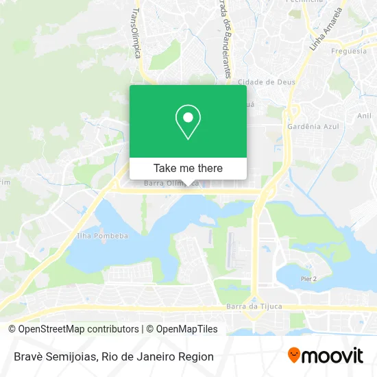 Bravè Semijoias map