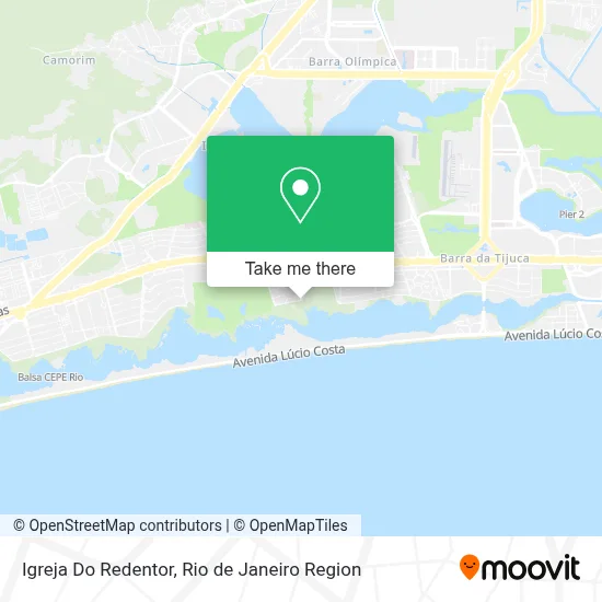 Igreja Do Redentor map