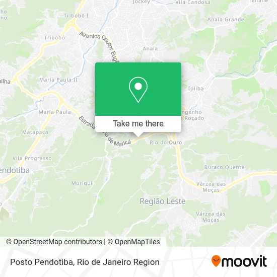 Posto Pendotiba map