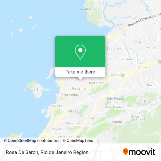 Rosa De Saron map