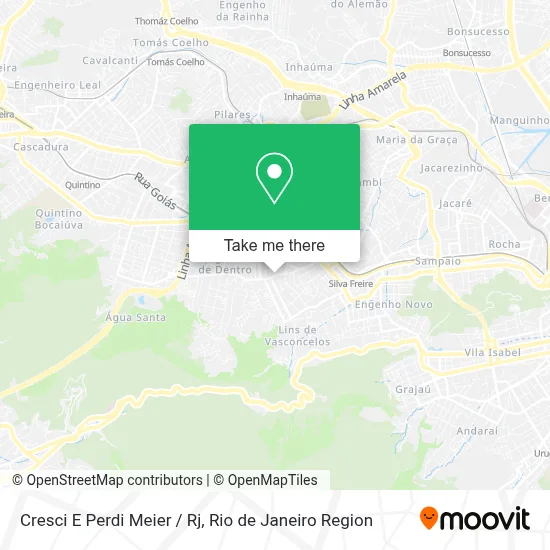 Cresci E Perdi Meier / Rj map