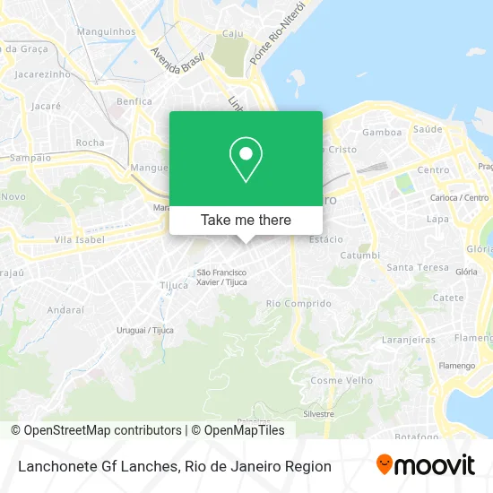 Lanchonete Gf Lanches map