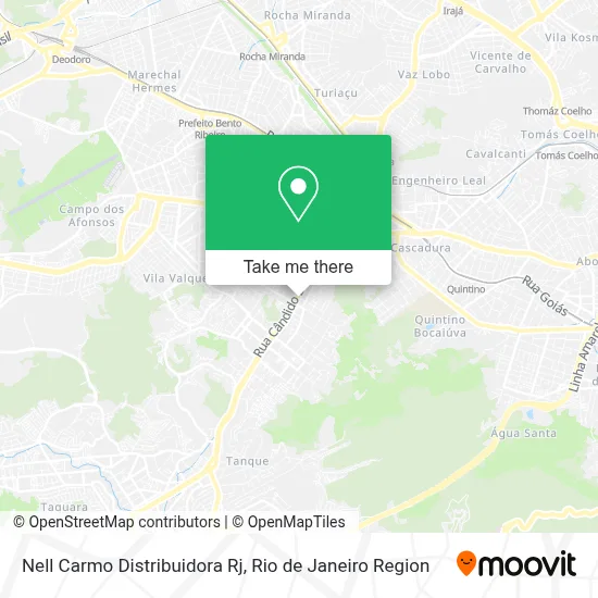 Nell Carmo Distribuidora Rj map