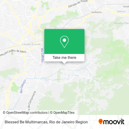 Blessed Be Multimarcas map