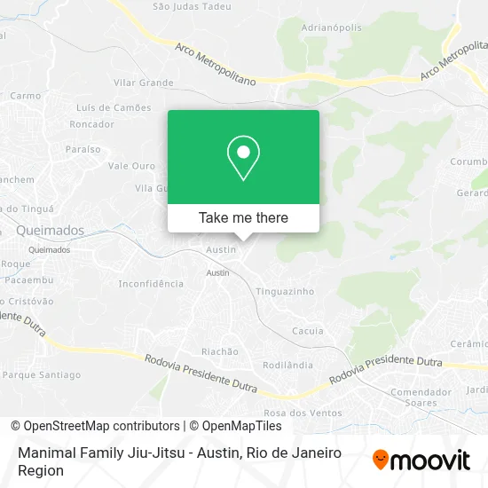 Manimal Family Jiu-Jitsu - Austin map