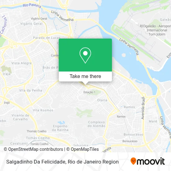 Salgadinho Da Felicidade map
