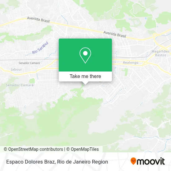Espaco Dolores Braz map