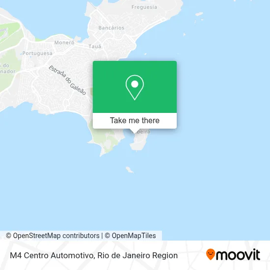 M4 Centro Automotivo map