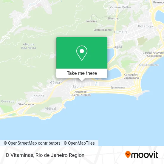 D Vitaminas map