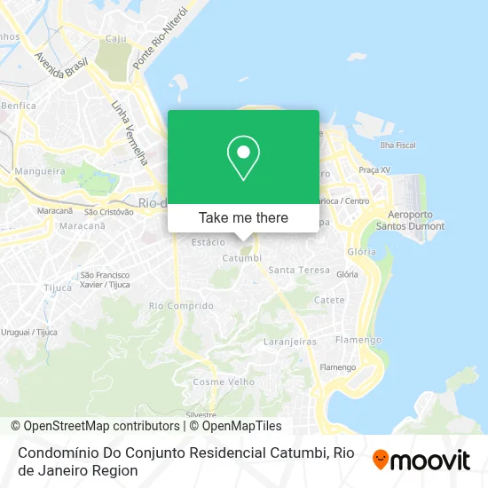 Condomínio Do Conjunto Residencial Catumbi map