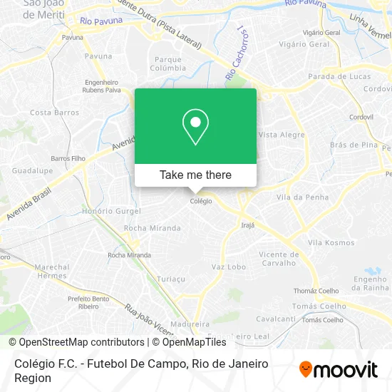 Colégio F.C. - Futebol De Campo map