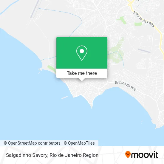 Salgadinho Savory map