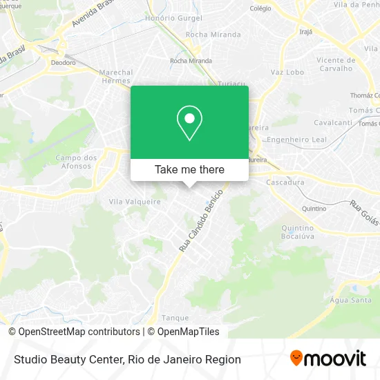 Studio Beauty Center map