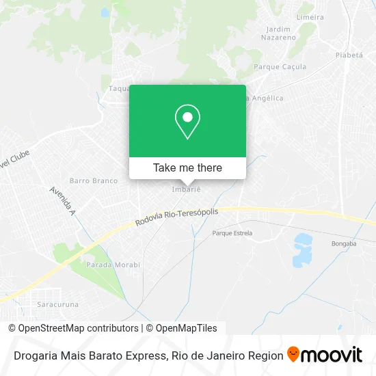 Drogaria Mais Barato Express map