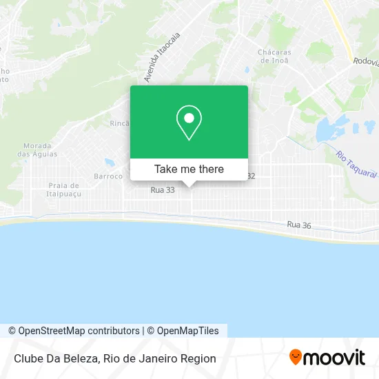 Clube Da Beleza map