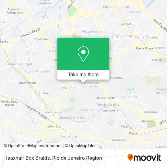 Isaxhair Box Braids map