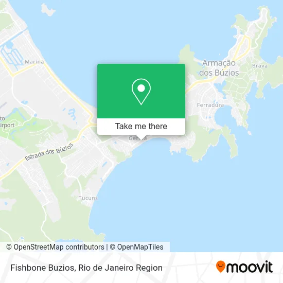Fishbone Buzios map