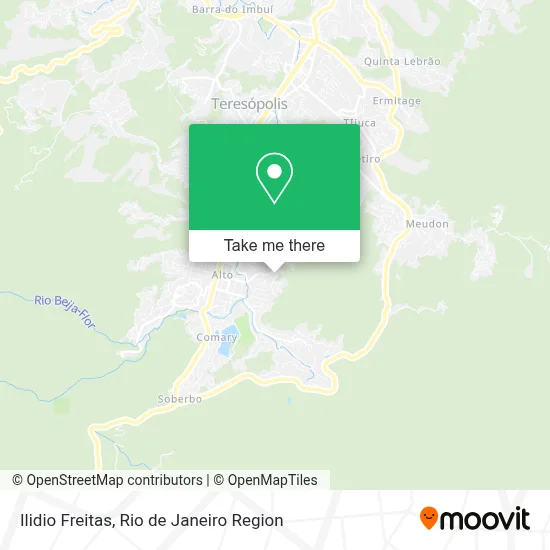 Ilidio Freitas map