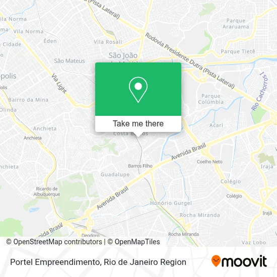 Portel Empreendimento map