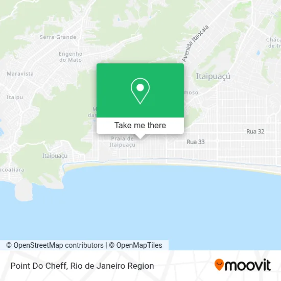 Point Do Cheff map