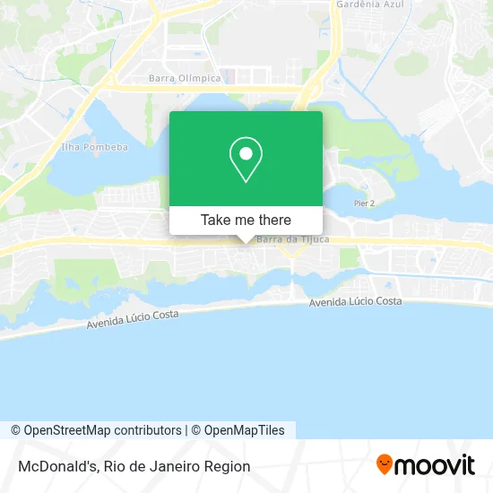 Mcdonald's map