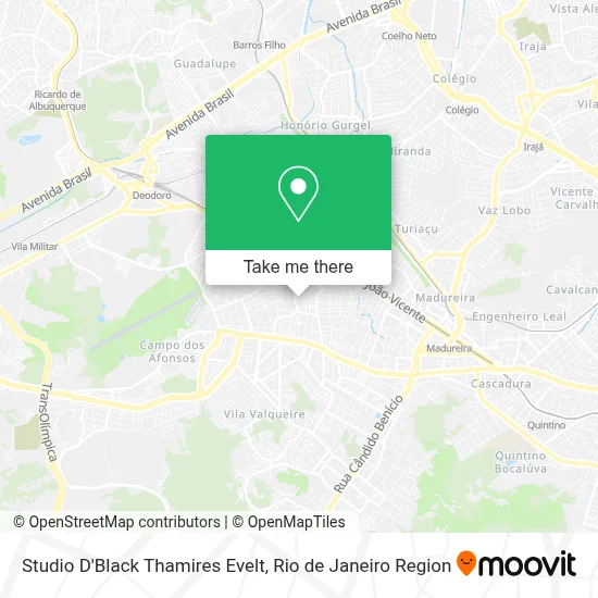 Studio D'Black Thamires Evelt map