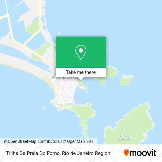 Trilha Da Praia Do Forno map