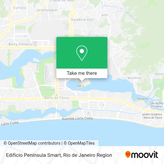 Edifício Península Smart map