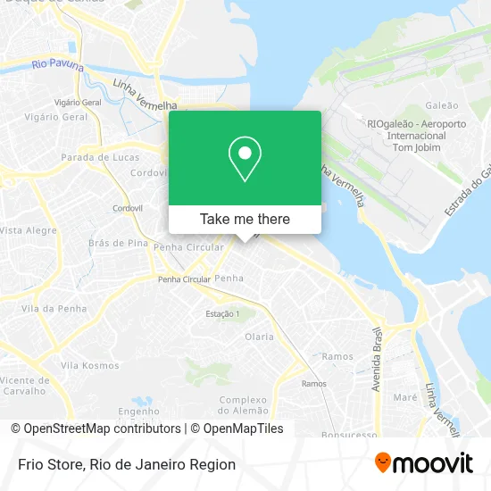 Frio Store map