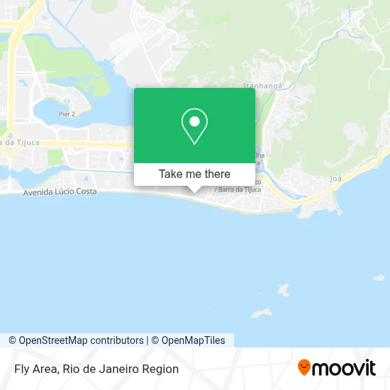 Fly Area map