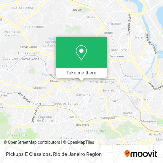 Pickups E Classicos map