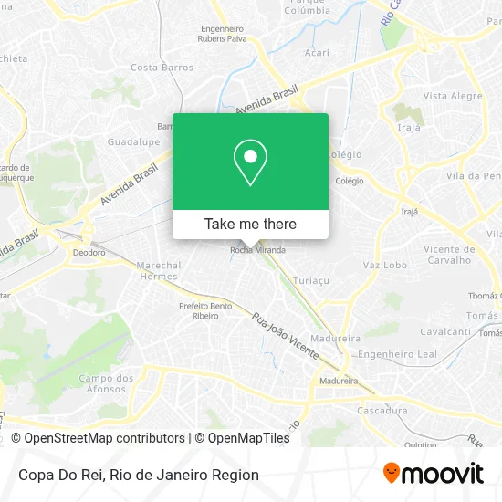 Copa Do Rei map