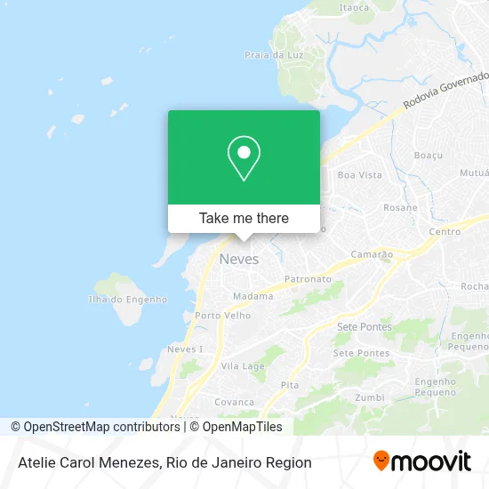 Atelie Carol Menezes map