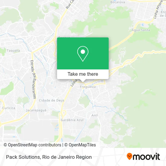 Pack Solutions map