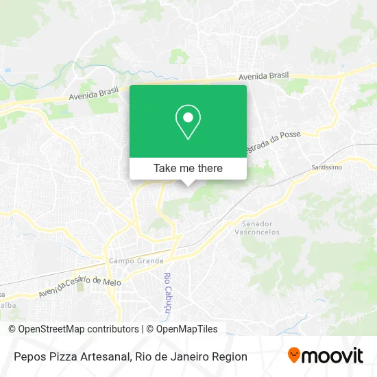 Pepos Pizza Artesanal map