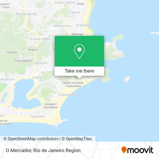 O Mercador map