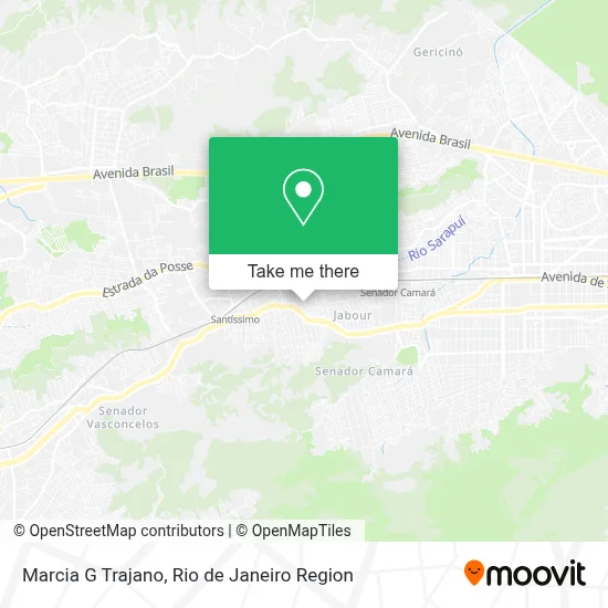 Marcia G Trajano map