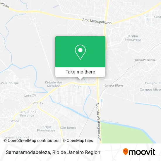 Samaramodabeleza map