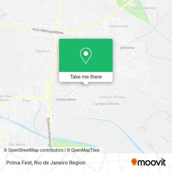 Prima Fest map