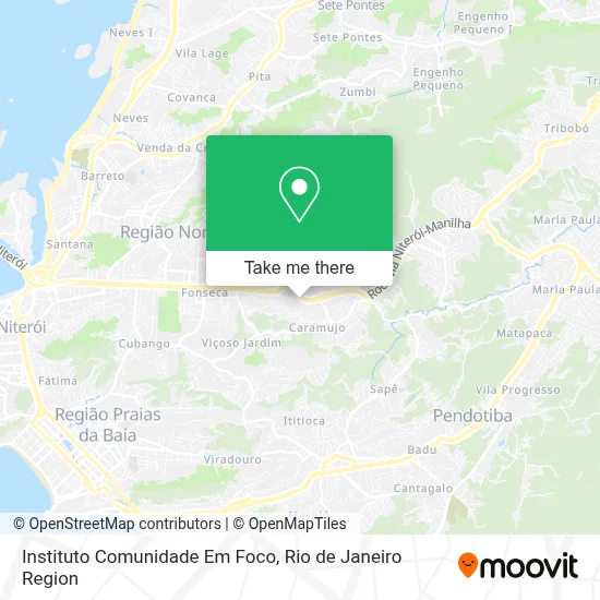 Instituto Comunidade Em Foco map