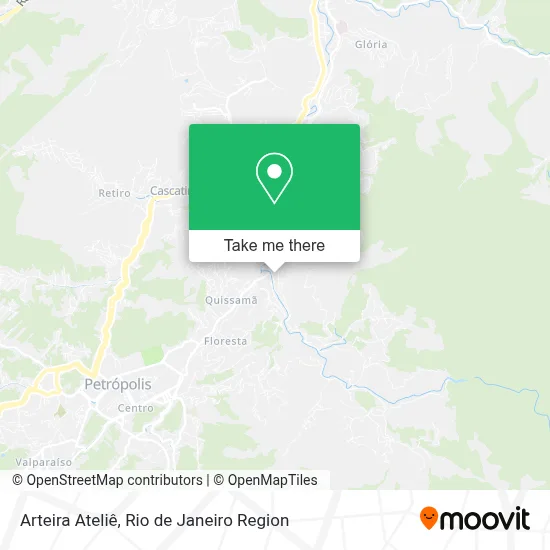 Arteira Ateliê map