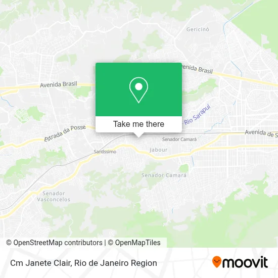 Cm Janete Clair map
