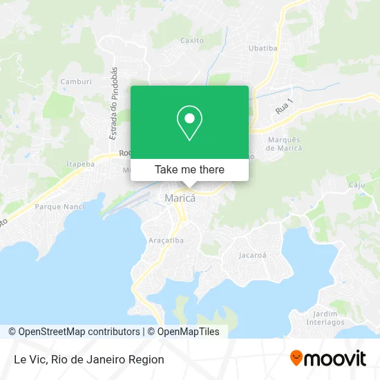 Le Vic map