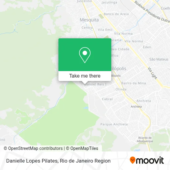 Danielle Lopes Pilates map