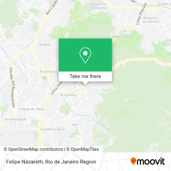 Felipe Nazareth map