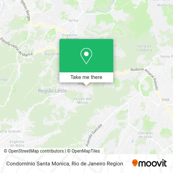 Condomínio Santa Monica map