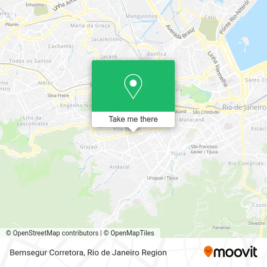 Bemsegur Corretora map